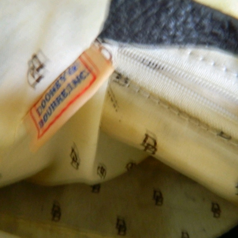 Dooney And Bourke Logo Canvas Shoulder Bag - Picture 11 of 11